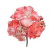 Ramillete de Flores de Flamenca de Señora Empolvado. Ref. 50E. 16cm