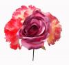 Bouquets de Fleurs de Flamenca de Tons Rouge et Violet