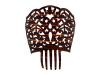 Shell Comb with Strass - ref. C342STRASS