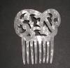 Mother of Pearl/Shell Comb with Strass- ref. S961N