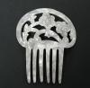 Mother of Pearl/Shell Comb with Strass- ref. S969N