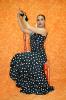 Robe de flamenco pour la danse: mod. Alegrías