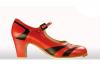 Chaussures de flamenco Begoña Cervera. Bicolor